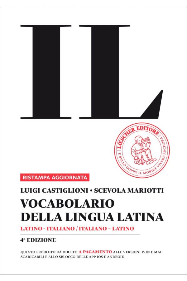 Manuali consigliati per IL Vocabolario latino